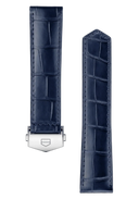 TAG Heuer Carrera 42MM Blue Alligator Leather Strap - OM Luxury