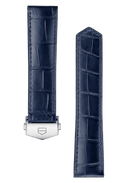TAG Heuer Carrera 42MM Blue Alligator Leather Strap - OM Luxury