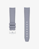 Curved Vertech Rubber Strap - Dark Grey - OM Luxury